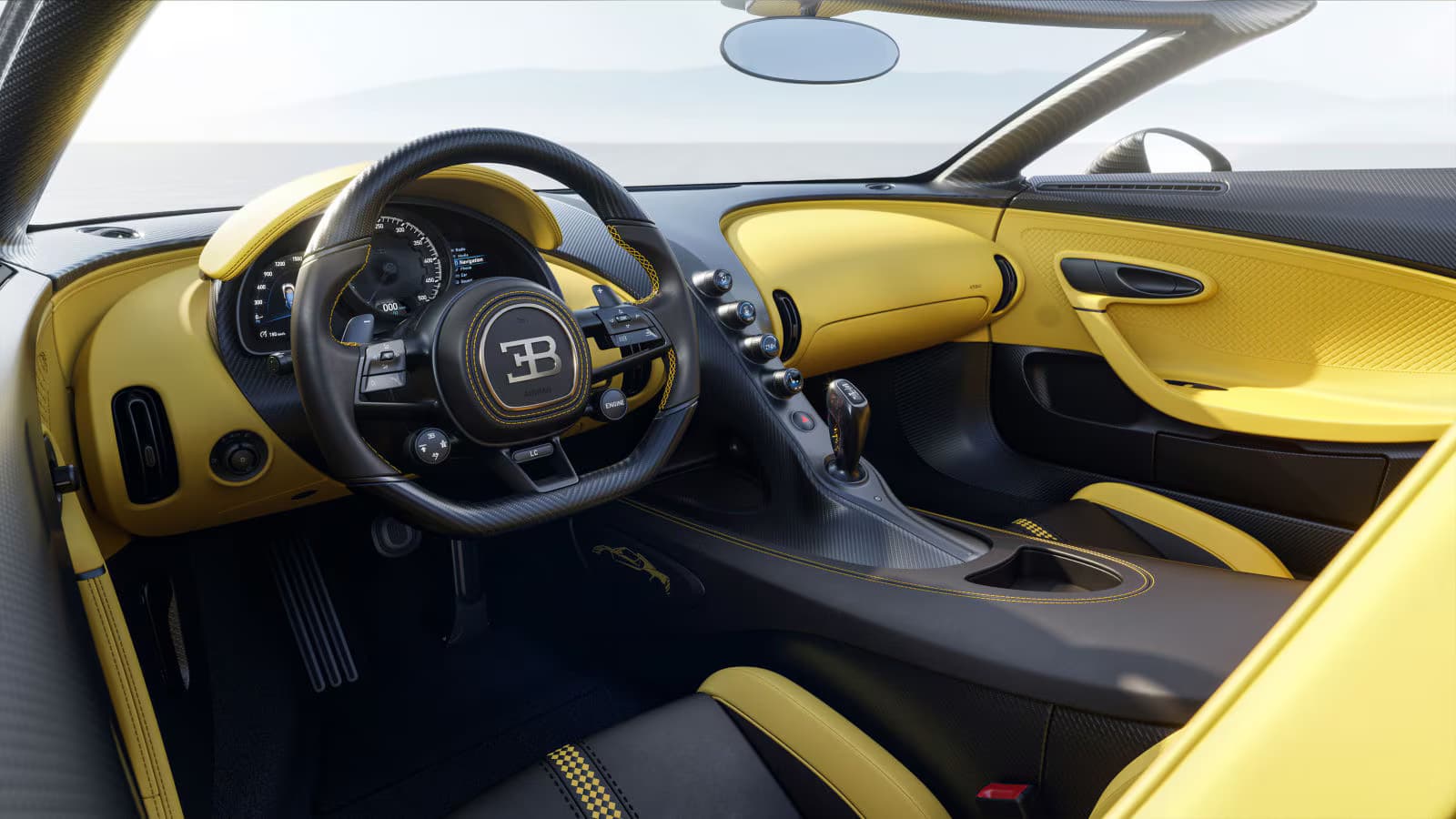 Bugatti Mistral interior