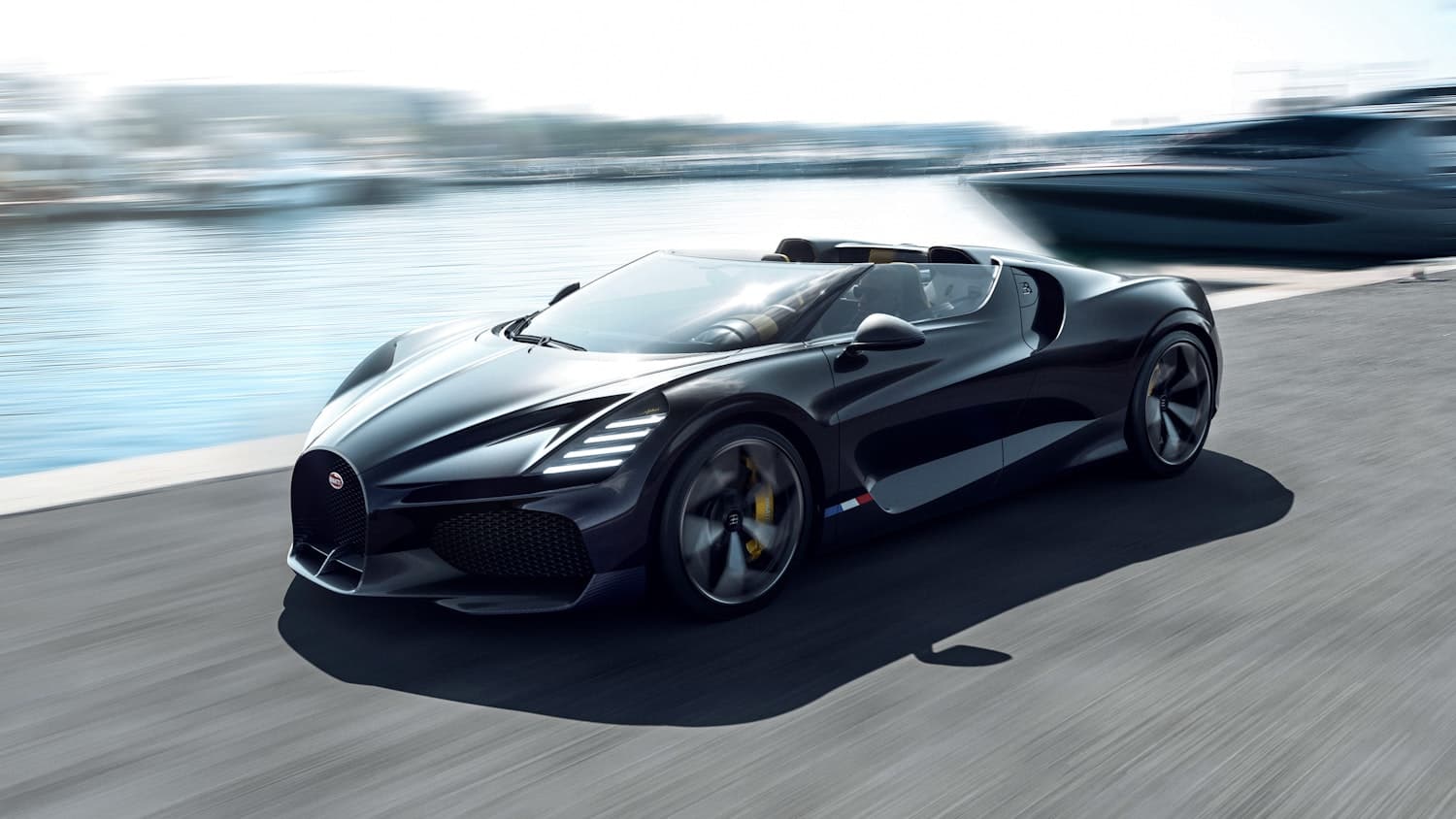 Bugatti Mistral top view
