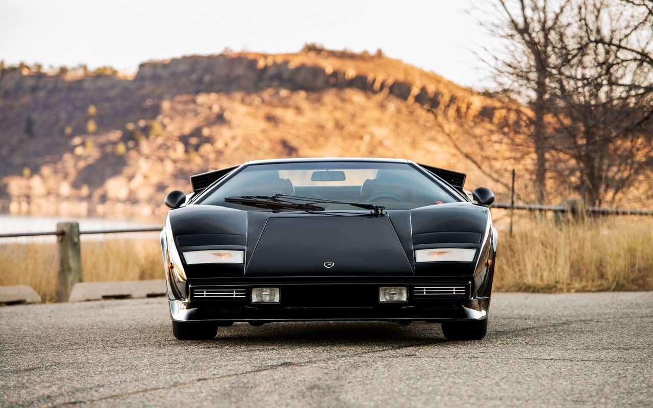 Lamborghini Countach front view