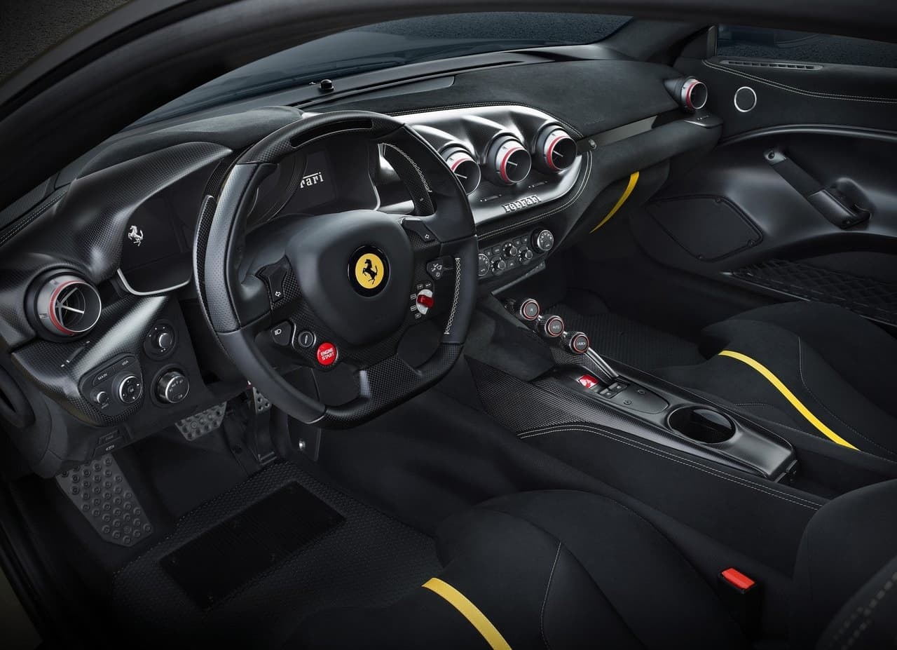 Ferrari F12 TDF interior