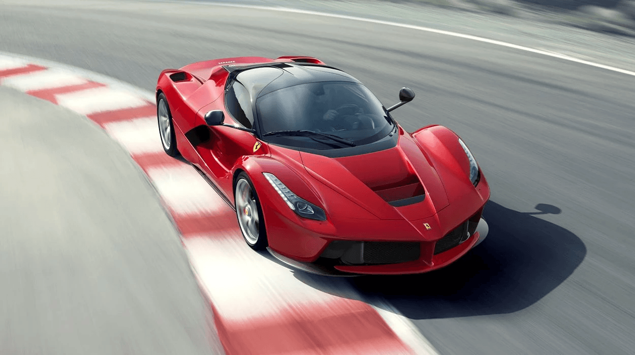 Ferrari LaFerrari top view